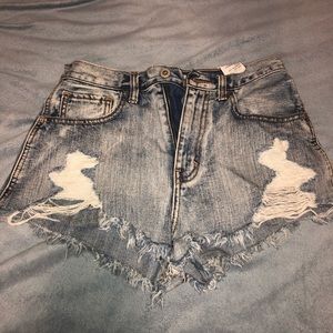 High Waisted Hollister Shorts